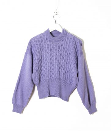 Pull Mauve T 36