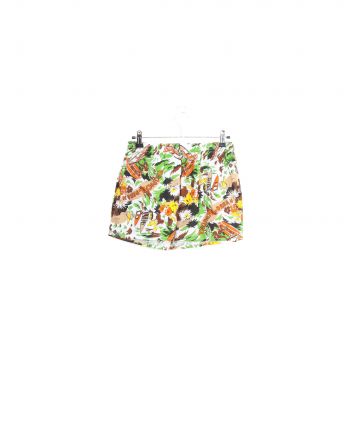 Short imprimée plage Vintage