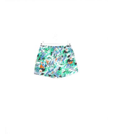 Short Imprimée Plage Vintage
