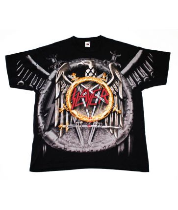 SLAYER ALLOVER - 00's T XL
