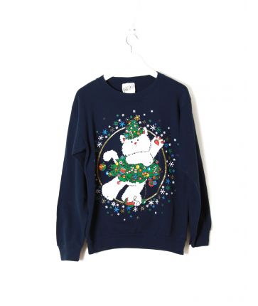 Sweat de Noël Chaton T M