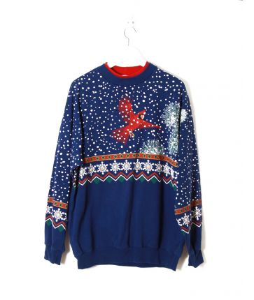 Sweat de Noël Vintage T L