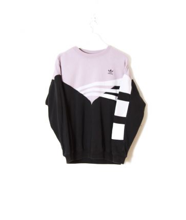 Sweat Logo Adidas bicolore T S - M