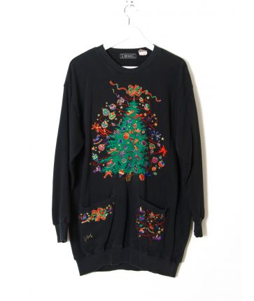 Sweat Long de noël vintage
