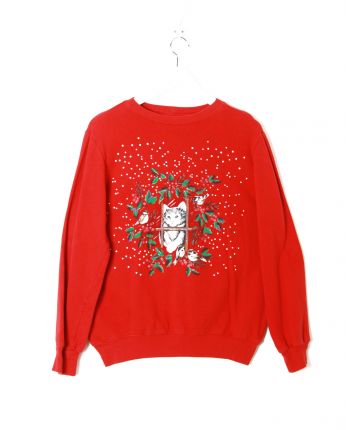 Sweat Noël Rouge T S