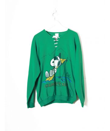 Sweat Snoopy 80's T S - M