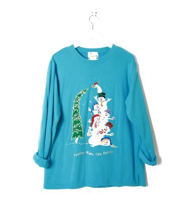 Sweat Ugly de Noël vintage T L