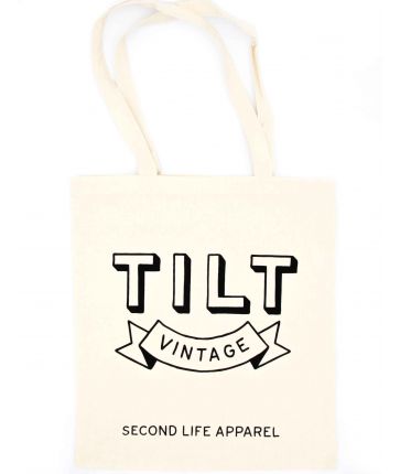 Tote Bag Beige Tilt Vintage