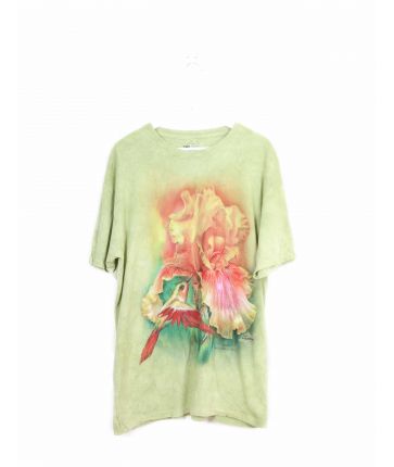 Tshirt Tie & Dye Jaune