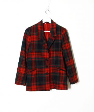 Veste 80's Tartan T S