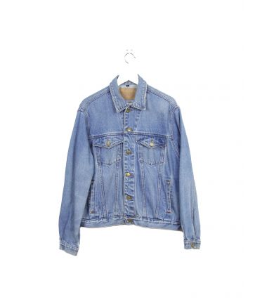Veste en Jean Bleu T L