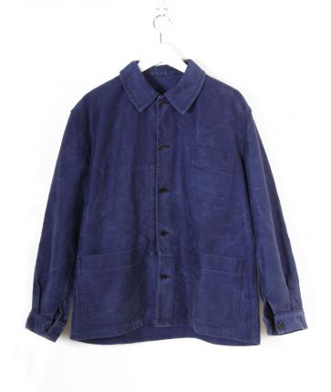 Veste work Moleskine Bleu Foncé T XL