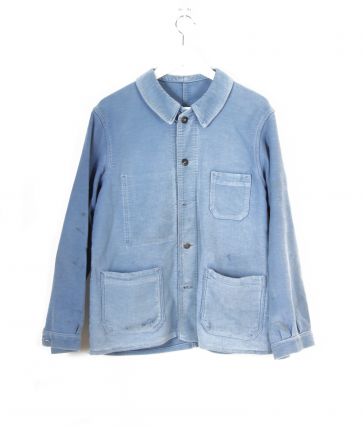 Veste work Moleskine Bleu T L