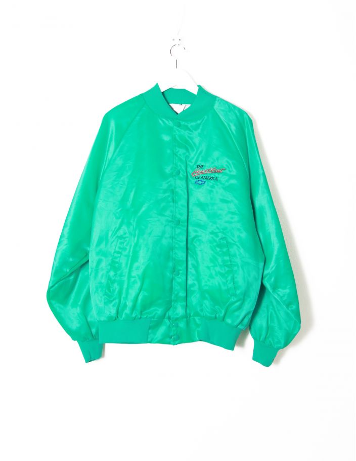 Bomber Varsity Chevrolet US Vintage T XL