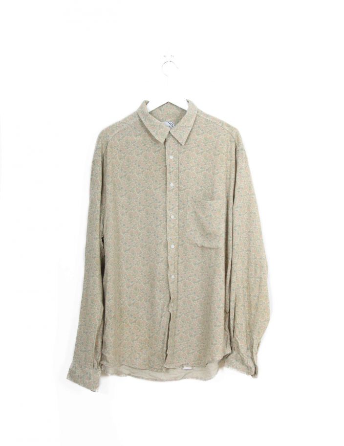 Chemise 80's Vintage à fleur