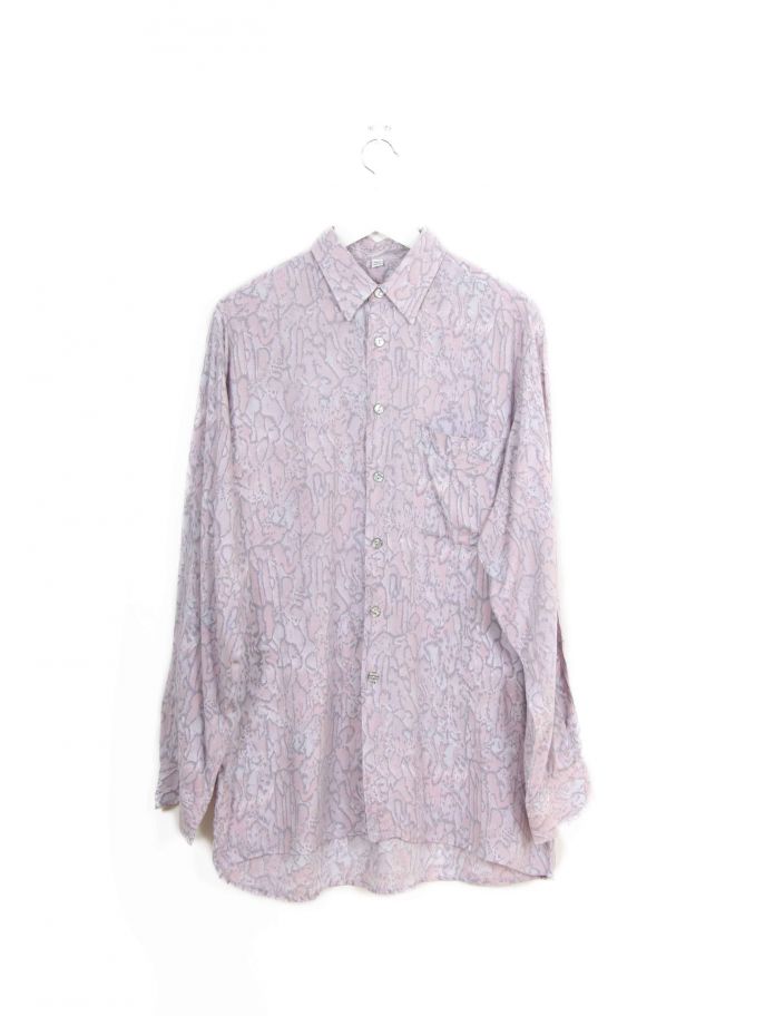 Chemise 80's Vintage Violet