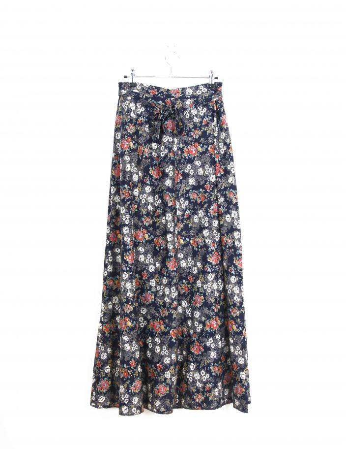Jupe longue à motif Vintage