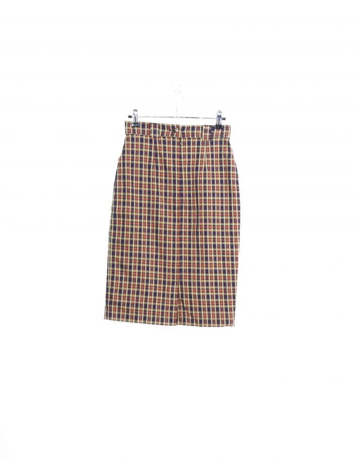 Jupe vintage carreaux 2025