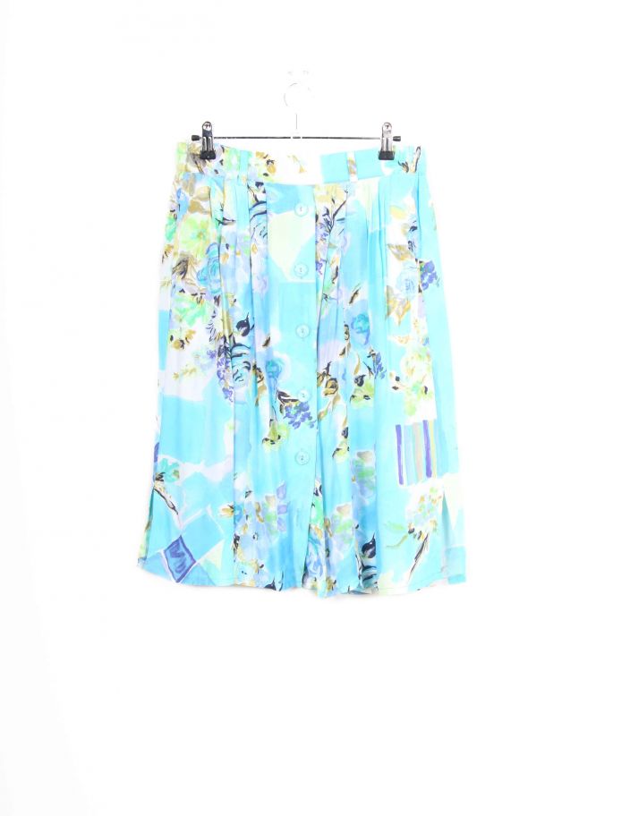 Jupe Imprimée Fleur Vintage