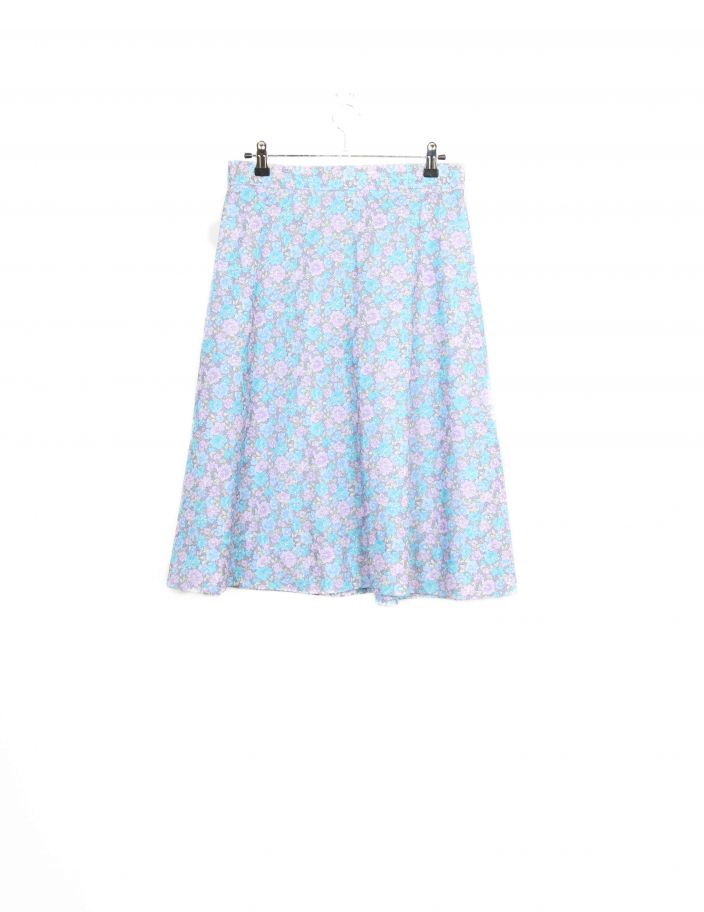 Jupe Motif Fleur Vintage