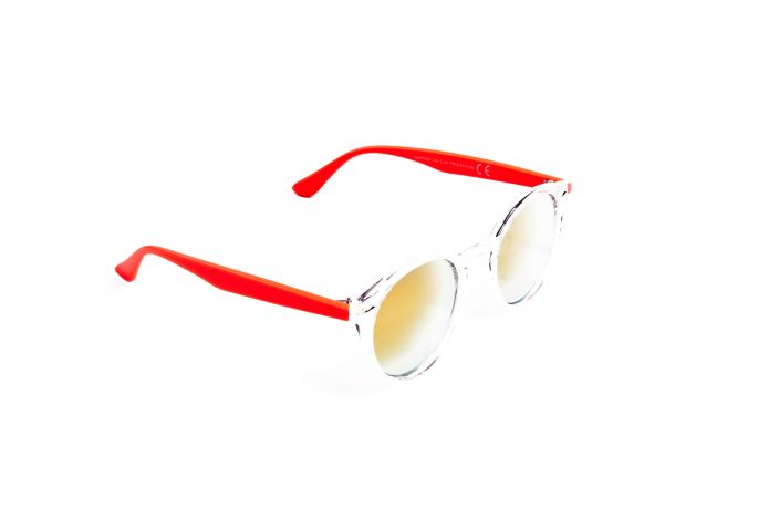 Lunette de soleil online orange fluo