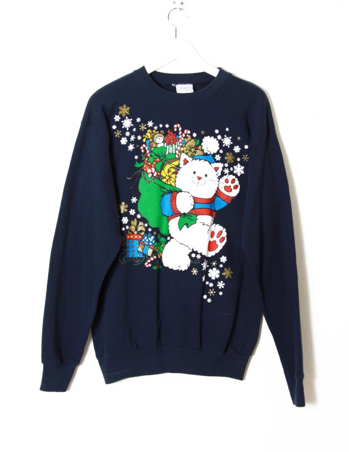 Pull de Noël vintage T L