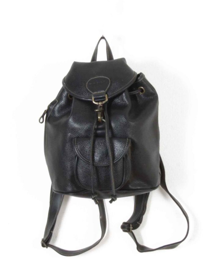 Sac à Dos Noir Vintage