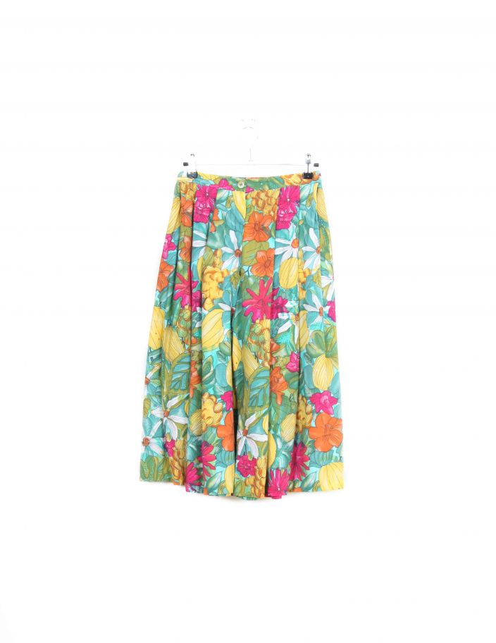 Short Motif à Fleur Vintage