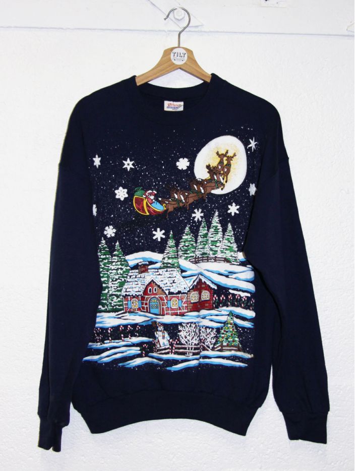 Sweat de Noël vintage