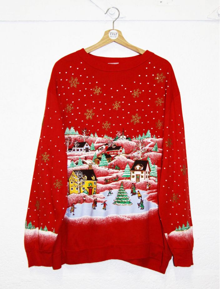 Sweat de Noël vintage