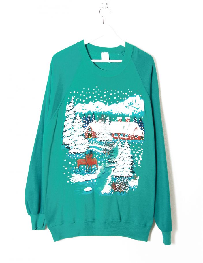 Sweat de Noël vintage