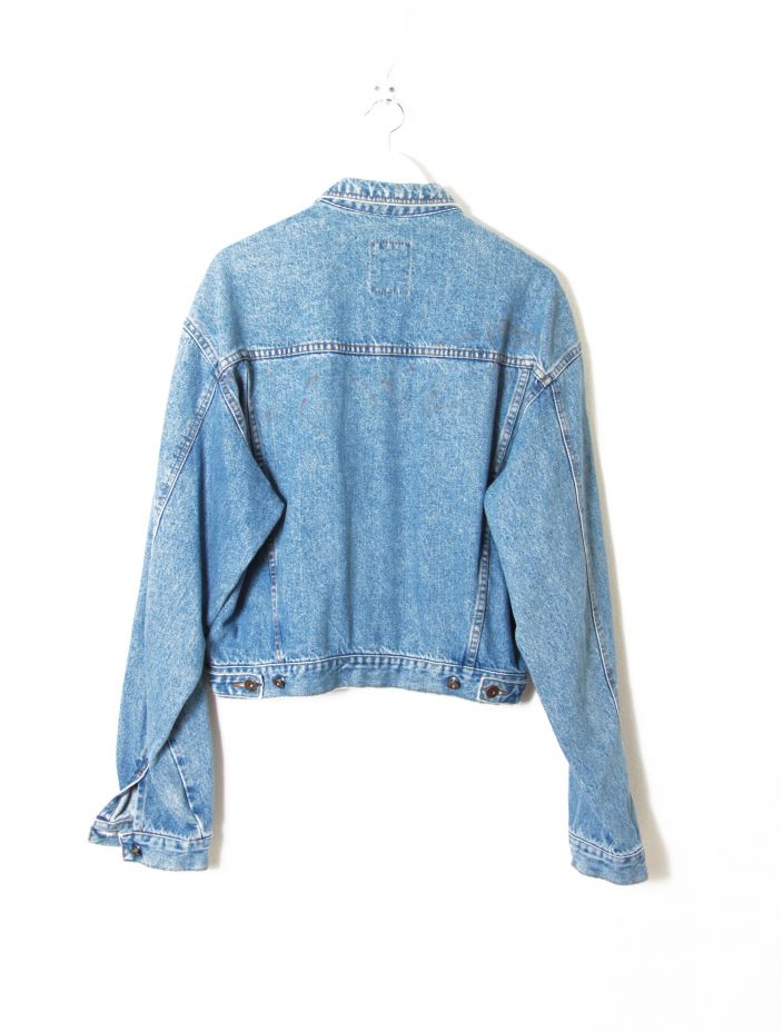 Veste en deals jean vintage oversize